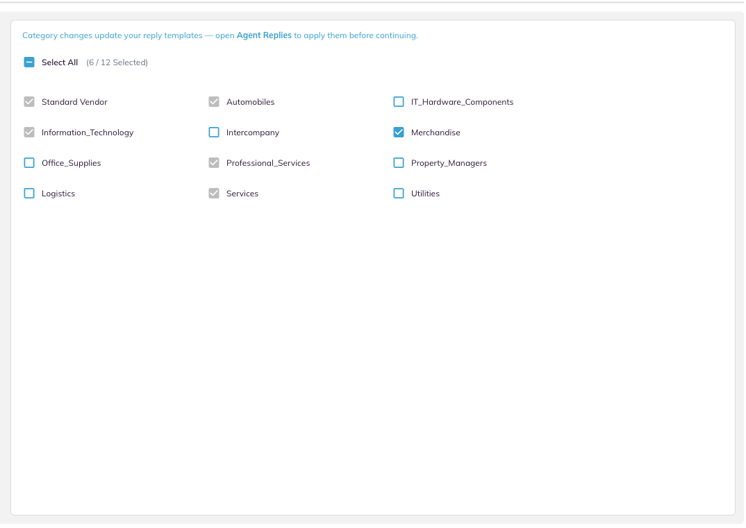 Vendor Categories on the AP Helpdesk tab of Define capabilities.